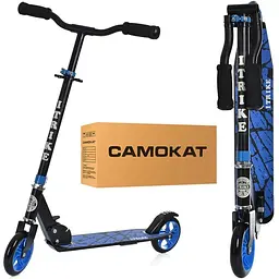 Самокат дитячий iTrike SR2-039-8-BL складний - мініатюра 2