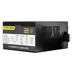 Блок живлення Prologix GM750B 750W 80+ Bronze - мініатюра 2