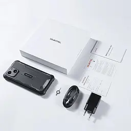 Смартфон Oulitel G2 593"HD+ /4GB/64GB/ T606/6300mAh /13+5Мп/ IP69K /NFC Black - мініатюра 9