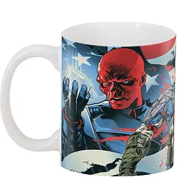 Кухоль GeekLand Captain America ретро CA.02.026 330 мл білий - мініатюра 3