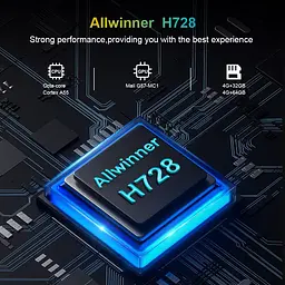 Transpeed H728 4/64Gb Android 14, Смарт ТВ приставка медіаплеєр 8K HDR Android SmartTV Box - мініатюра 7