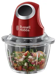 Подрібнювач Desire, 200Вт, чаша-1000мл, скло, корпус-пластик, червоний Russell Hobbs kuh0015529 - мініатюра 2