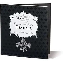 Пестіс з кристалів Petits Joujoux Gloria set of 3 - Green/Blue, прикраса на груди та вульву - мініатюра 2
