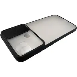Бампер Totu Slide Camera Matt Case Xiaomi Redmi 10A Black - мініатюра 3
