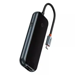 Конвертер - хаб Baseus AcmeJoy 5-Port Type-C адаптер WKJZ010213 - мініатюра 3