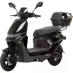 Електроскутер Двомісний Crosser CR15 (2500W, 72V/24Ah) Чорний +Кофр-багажник