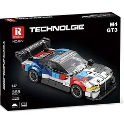 Конструктор Reobrix Technologie BMW M4 GT3 (672) [161057] - мініатюра 6