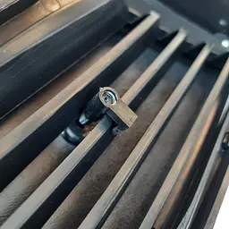 Зимова накладка на бампер для Renault Kangoo 08-13 / Нижня Широка Матова FLY - мініатюра 2