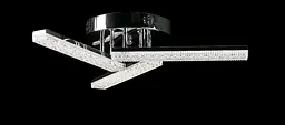 Люстра стельова LED Splendid Ray LT8007/3, 80W, хром, білий, сучасний стиль, з пультом, 3 лампи, димер, 47 см - мініатюра 4