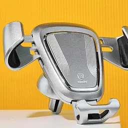 Тримач в машину Baseus Gravity Car Mount чорний (18047 black) - мініатюра 4