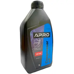 Олія компресорна для поршневих компресорів Apro 1л