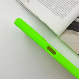 Чохол Silicone Cover Ummi Lakshmi Full Camera (AA) для Xiaomi Redmi 13 4G / Poco M6 4G Салатовий / Neon Green - мініатюра 5