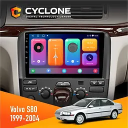 Штатна магнітола Volvo S80 1999-2004 Cyclone C9-001 2x32 CPL Cyclone (НФ-00004609)