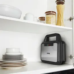 Мультимейкер Tefal UltraCompact 3в1 700 Вт тефлон 3 пластини корпус метал/пластик чорно-сірий (SW383D10) - мініатюра 11