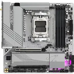 Материнська плата Gigabyte B650M AORUS Elite AX Ice [139992] - мініатюра 2