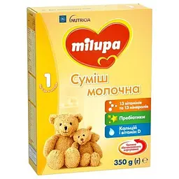 Cуміш молочна суха Milupa 1, 350 г (924044) - мініатюра 2