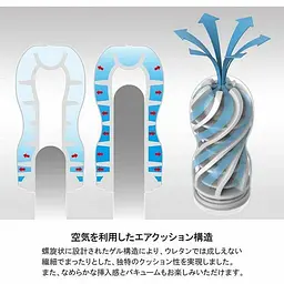Мастурбатор Tenga Air Cushion Cup New з ефектом вакууму, 15.5х6.9 см - мініатюра 3