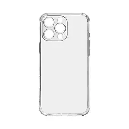 Прозрачный чехол для Apple iPhone 16 Pro Max с защитой камеры и усиленными бортами, тонкий, силиконовый, бесцветный, ударопрочный, противоударный бампер с закрытой камерой, ArmorStandart (ARM78503)