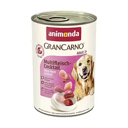 Вологий корм для собак Animonda Gran Carno Adult Multi Meat Cocktail мультим'ясний коктейль 400 г (арт.AM-82730)
