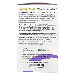 Електроліти Seeking Health Optimal Electrolyte смак ягід 30 стіків - мініатюра 4