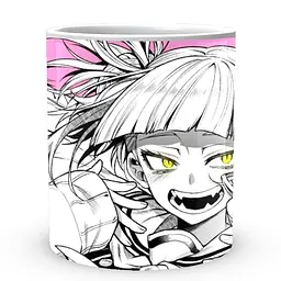 Кухоль GeekLand Моя геройська академія My Hero Academia Тога в рожевому димі MHA 02.542 330 мл білий - мініатюра 2
