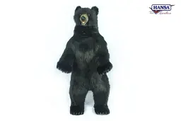 М'яка іграшка Hansa Чорний ведмідь Hansa, 150 см - мініатюра 2
