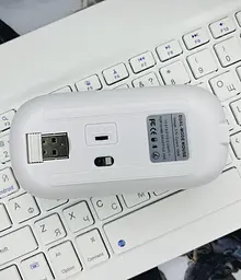 Бездротовий комплект Primo NB01 Bluetooth клавіатура і мишка White - мініатюра 8