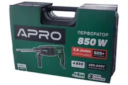 Перфоратор прямий електричний Apro 850H - мініатюра 6