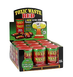 Кислі льодяники TOXIC WASTE RED - мініатюра 2