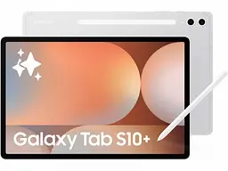 Планшет Samsung Galaxy Tab S10+ 5G 12/256GB Silver (SM-X826BZSR)