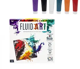 Набір креативної творчості "Fluid ART" FA-01-01-2-3-4-5, 5 видів FA-01-03