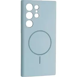 Чохол DK Luxury Silicone Case with MagSafe для Samsung Galaxy S23 Ultra Lilac Cream [170906]