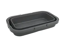 Корзина складная Bo-Camp Foldable Box With table Top 17L Grey (6303695) (DAS302125) - миниатюра 6