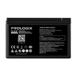 Акумуляторна батарея Prologix 12V 8AH (PL12-8) AGM