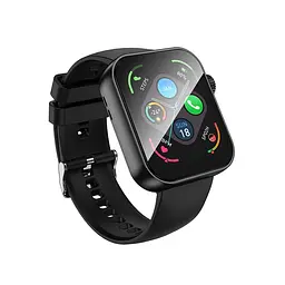Смарт-годинник BOROFONE BD13 42mm. 230 mAh. Smart sports watch (call version) Black