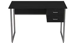 Комп'ютерний стіл Ferrum-decor Таккота 75x100x60 сірий ДСП Венге 16мм (FRD-102305)
