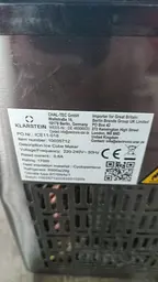 Льодогенератор 12кг\24 г фірми Klarstein 2G (10035712) Німеччина Б/в - мініатюра 6