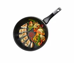 Сковорода велика Tefal Unlimited 32 см (G2550853), з шестишаровим титановим антипригарним покриттям Titanium 6Х - мініатюра 5