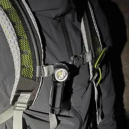 Ліхтар налобний 6609-LED світлодіодний акумуляторний зарядка Type C металевий корпус - мініатюра 5
