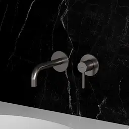Змішувач для умивальника прихованого монтажу Omnires Y nickel Y1215HNI Нікель - мініатюра 2