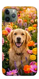 TPU чохол Demsky Flowery labrador для Apple iPhone 11 Pro (5.8")