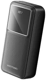 Зовнішній акумулятор Vention FHM 30000mAh 22.5W Power bank чорний - мініатюра 2