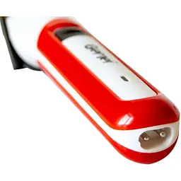 Акумуляторний чоловічий тример для бороди вусів та тіла Gemei GM 702 3W Red - мініатюра 3