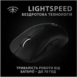 Миша бездротова Logitech G Pro X Superlight Wireless (910-005880) чорна - мініатюра 7