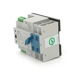 Автомат введення резерву (АВР) двополюсний RQ2PC-125PV, 220V/125A на DIN-рейку для інверторів - мініатюра 2