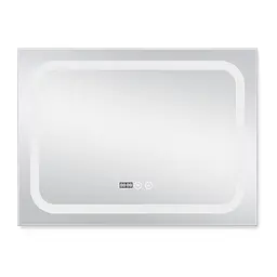 Дзеркало Qtap Mideya 800x600 (DC-F906) з LED-підсвічуванням та антизапотіванням QT2078F906W, Білий - мініатюра 3
