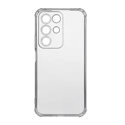Прозрачный чехол для Realme C85 4G с защитой камеры и усиленными бортами, тонкий, силиконовый, бесцветный, ударопрочный, противоударный бампер с закрытой камерой, ArmorStandart (ARM89900)