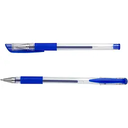 Ручка гелева Buromax Jobmax Formula Grip синя 0.7 мм упаковка 50 шт. (BM.8349-01)