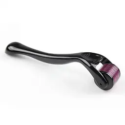Мезоролер для шкіри DERMA ROLLER 540 голок без пластикового кейсу Black 0.3 mm (14959) - мініатюра 3