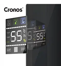 Осушувач повітря Cronos DH2000D 2L Black з пультом - мініатюра 5